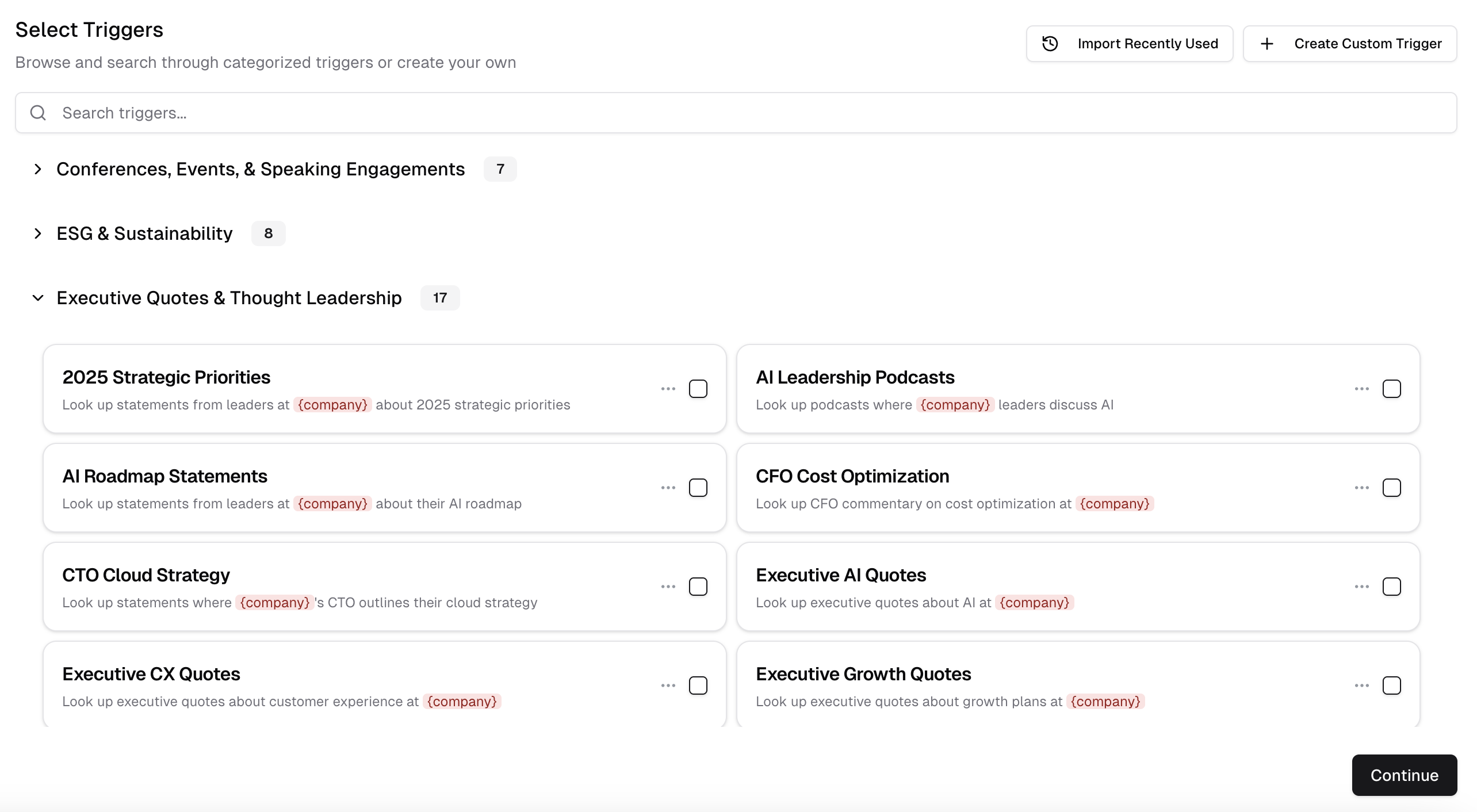 ChatAE Triggers - Real-time Intelligence
