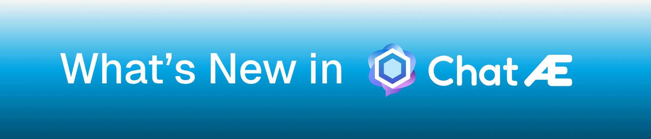 What's New in ChatAE